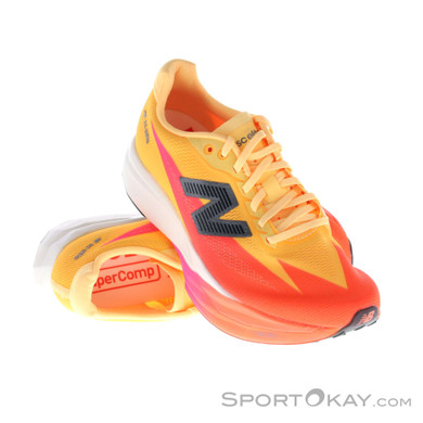 New Balance Elite v5 Damen Laufschuhe-Orange-8