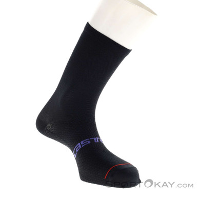 Castelli Como 15 Thermal Damen Bikesocken-Schwarz-S-M