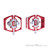 HT X2 Klickpedale-Rot-One Size