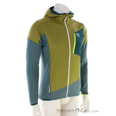 Ortovox Ladiz Hybrid Herren Outdoorjacke-Grün-S