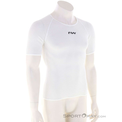 Northwave Light Base Layer Herren Bikeshirt-Weiss-S