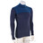 Devold Lauparen Merino 190 Zip Neck Herren Funktionsshirt-Dunkel-Blau-XL