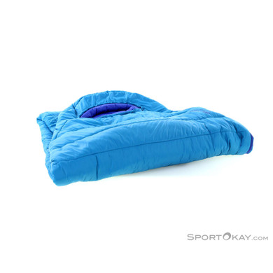 Therm-a-Rest Space Cowboy 7 Large Schlafsack links-Blau-L