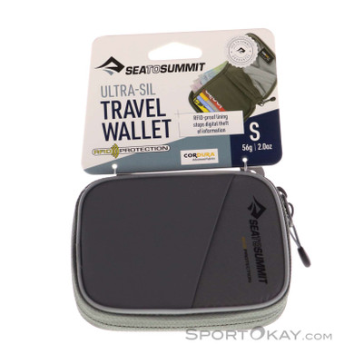 Sea to Summit Travel Wallet RFID Small Geldtasche-Hell-Grau-S