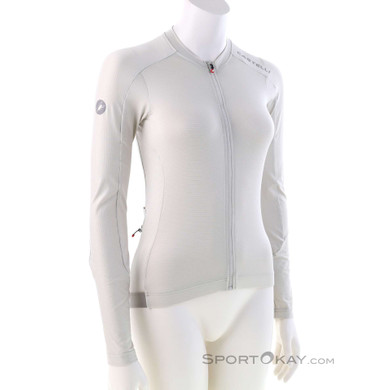 Castelli Espresso 2 Damen Bikeshirt langarm-Beige-M