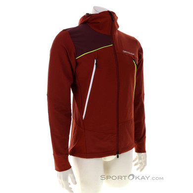 Ortovox Pala Hooded Herren Outdoorjacke-Orange-S