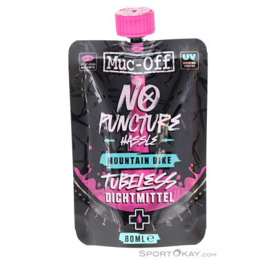 Muc Off No Puncture Hassle 80ml Dichtmilch-Schwarz-One Size