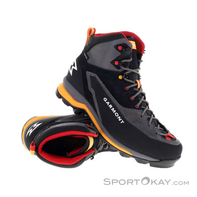 Garmont Alpin GTX Herren Wanderschuhe Gore-Tex-Schwarz-9,5