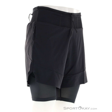 Odlo X-Alp Trail 6 inch Herren Laufshort-Schwarz-XL