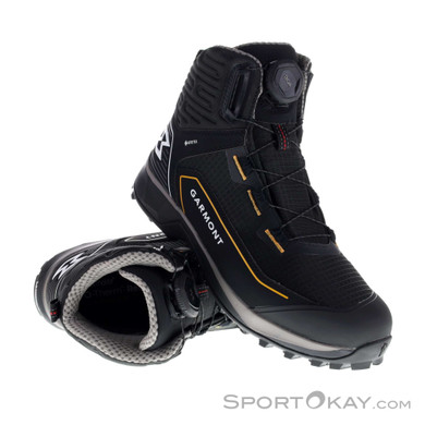 Garmont Trace Mid BOA GTX Herren Wanderschuhe Gore-Tex-Schwarz-10