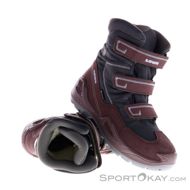 Lowa Milo GTX HI Kinder Winterschuhe-Pink-Rosa-37