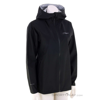 Berghaus Deluge Pro 3.0 Damen Regenjacke-Schwarz-M