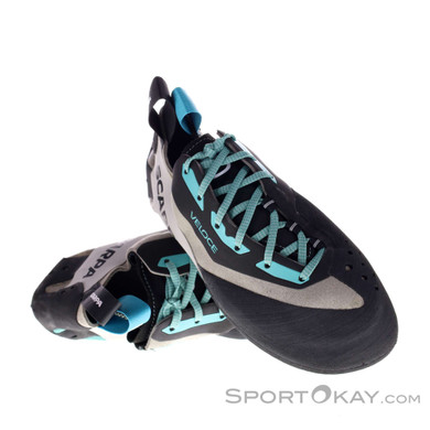 Scarpa Veloce Lace Damen Kletterschuhe-Hell-Grau-40