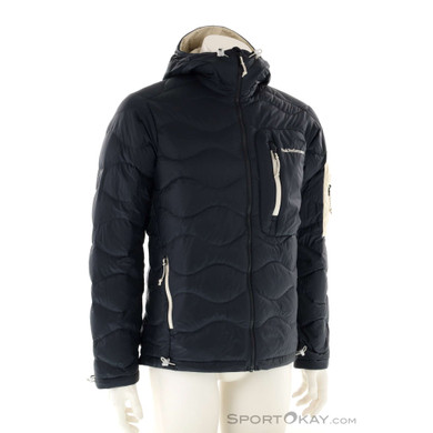Peak Performance Helium Utility Down Hood Herren Isolationsjacke-Schwarz-XL