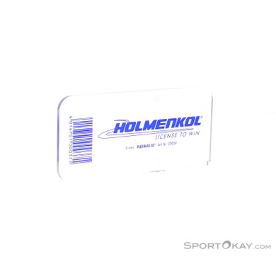 Holmenkol Spatola 3mm Plastik Klinge-Blau-One Size