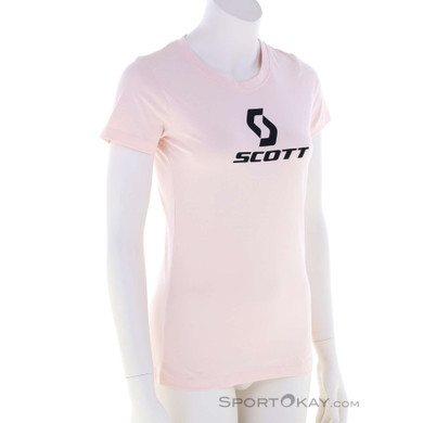 Scott Icon S/S Damen T-Shirt-Pink-Rosa-M