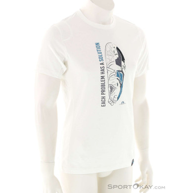 La Sportiva Solution Herren T-Shirt-Hell-Grau-M