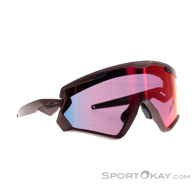 Oakley Wind Jacket 2.0 Sportbrille-Rot-One Size