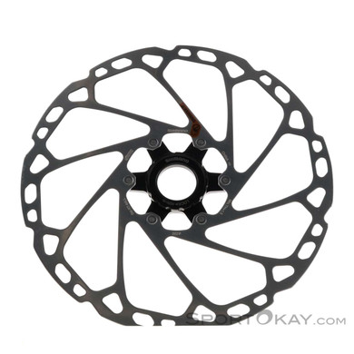 Shimano Deore SM-RT64E 220mm Centerlock Bremsscheibe-Silber-One Size