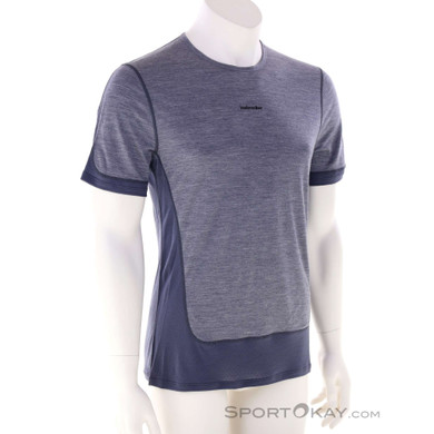 Icebreaker 125 ZoneKnit Merino Energy Wind S/S Herren T-Shirt-Anthrazit-M