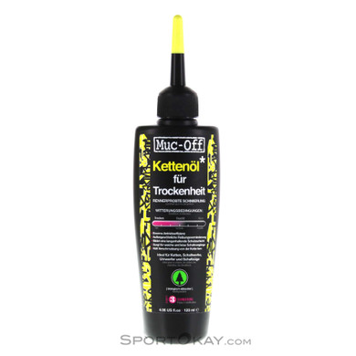 Muc Off Dry 120ml Kettenschmiermittel-Schwarz-One Size