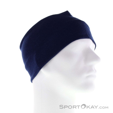 Scott Merino Stirnband-Dunkel-Blau-One Size