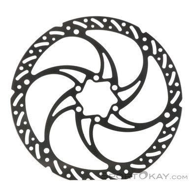 Trickstuff Dächle HeavyDuty 180mm 6-Loch Bremsscheibe-Silber-One Size