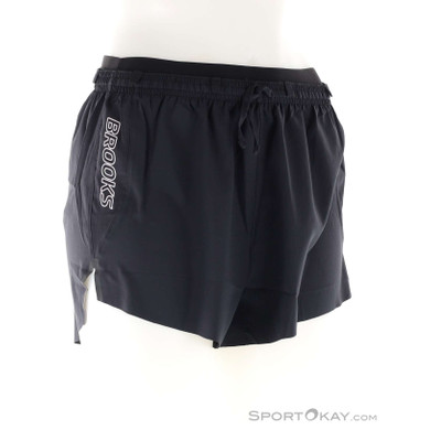 Brooks Cascadia Damen Laufshort-Schwarz-M