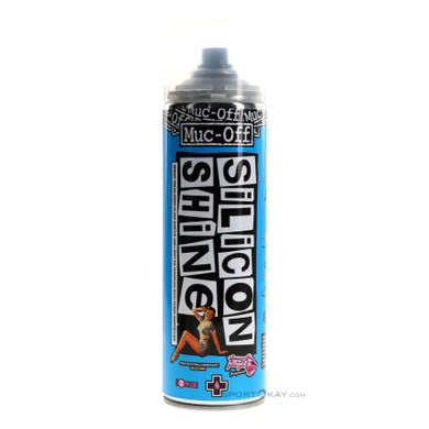 Muc Off Silicon Shine 500ml Pflegespray-Schwarz-One Size