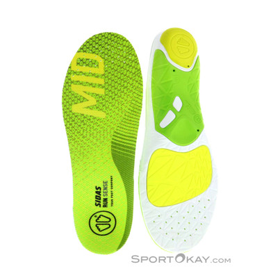 Sidas 3Feet Run Sense Mid Einlegesohlen-Grün-S