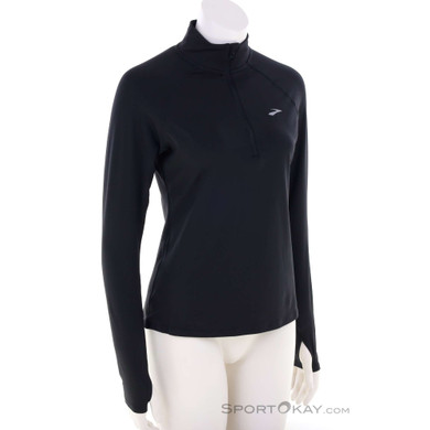 Brooks Dash 1/2 Zip 3.0 Damen Sweater-Schwarz-M