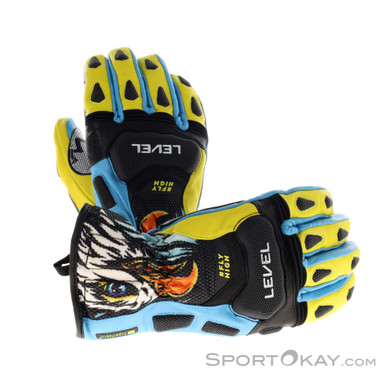 Level SQ CF Handschuhe-Blau-10