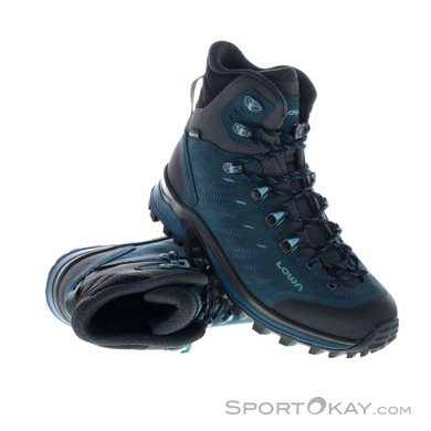 Lowa Randir GTX Mid Damen Trekkingschuhe Gore-Tex-Türkis-6