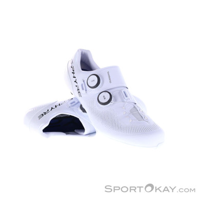 Shimano S-Phyre RC903 Wide Herren Rennradschuhe-Weiss-44