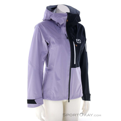 Ortovox Ortler 3L Damen Outdoorjacke-Lila-S