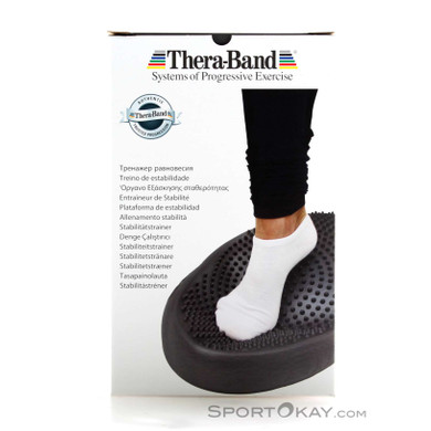 Thera Band 44x26x6,5cm Balance Pad-Schwarz-One Size