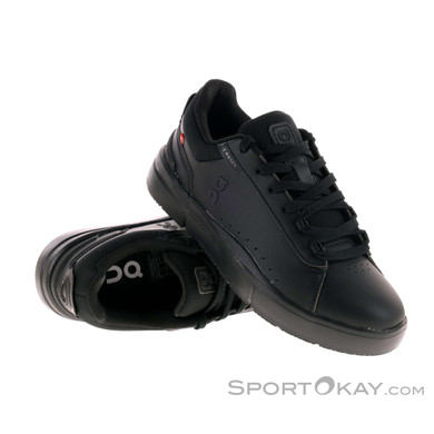 On The Roger Advantage Damen Freizeitschuhe-Schwarz-7