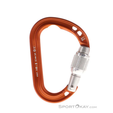 Petzl Rocha HMS-Karabiner-Orange-One Size