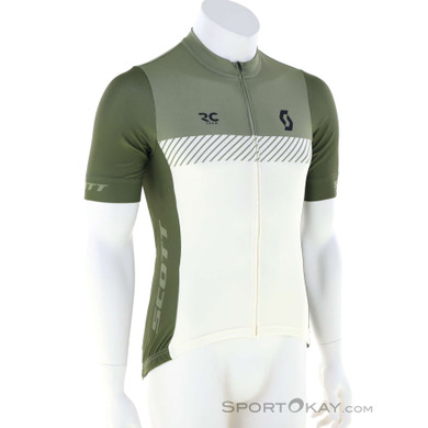 Scott RC Team S/S Herren Bikeshirt-Oliv-Dunkelgrün-S
