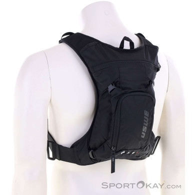 USWE MTB Hydro 3l Bikerucksack mit Trinksystem-Schwarz-One Size