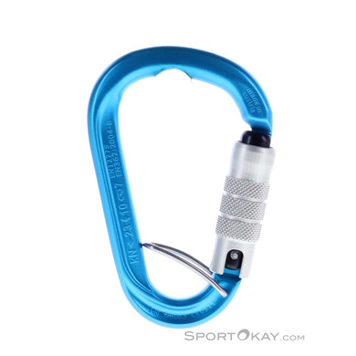 Austrialpin Rondo 3-Wege-Autoblock Selfie HMS-Karabiner-Blau-One Size