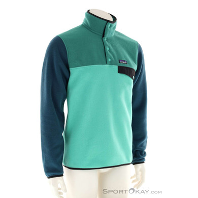 Patagonia Lightweight Synchilla Snap-T Herren Sweater-Grün-M