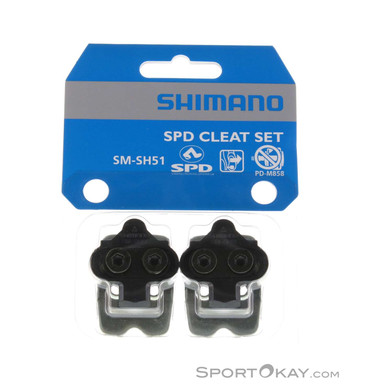 Shimano SM-SH51A Pedal Cleats-Schwarz-One Size