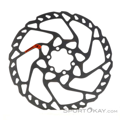Shimano SLX SM-RT66 180mm 6-Loch Bremsscheibe-Silber-One Size