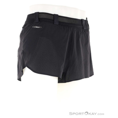 Asics Metarun Split Herren Laufshort-Schwarz-M