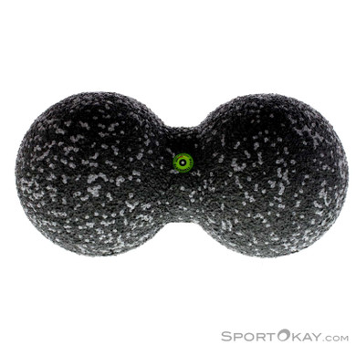 Blackroll DuoBall 12cm Faszienrolle-Grau-One Size
