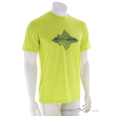 Helly Hansen Skog Graphic Herren T-Shirt-Gelb-M