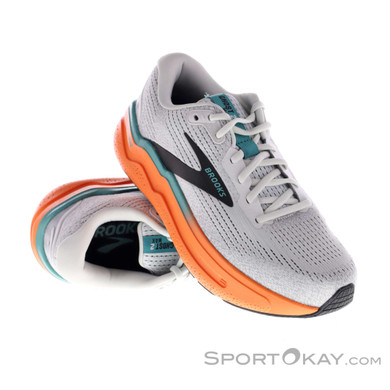 Brooks Ghost Max 2 Herren Laufschuhe-Weiss-8