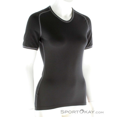 Löffler Shirt S/S Transtex Warm Damen Funktionsshirt-Schwarz-42