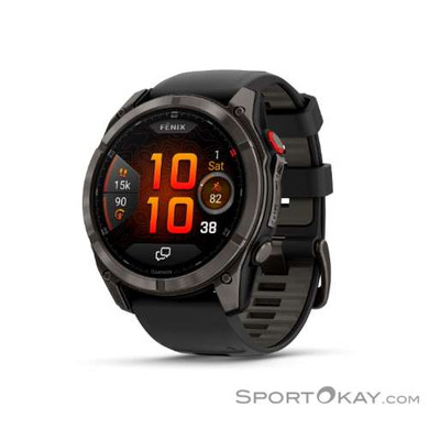 Garmin Fenix 8 Pro Amoled 51mm Sportuhr-Schwarz-One Size